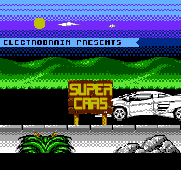 Super Cars title screenshot